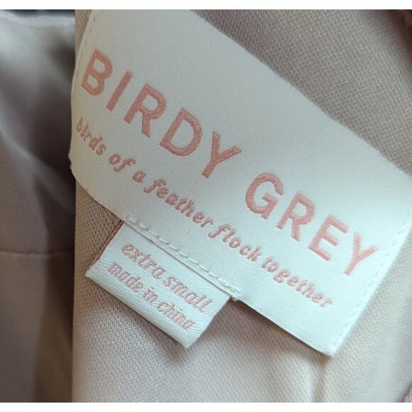 Birdy Grey Maxi Dress Devin Convertible Dress Purple Floral slit Extra Small - Picture 6 of 6